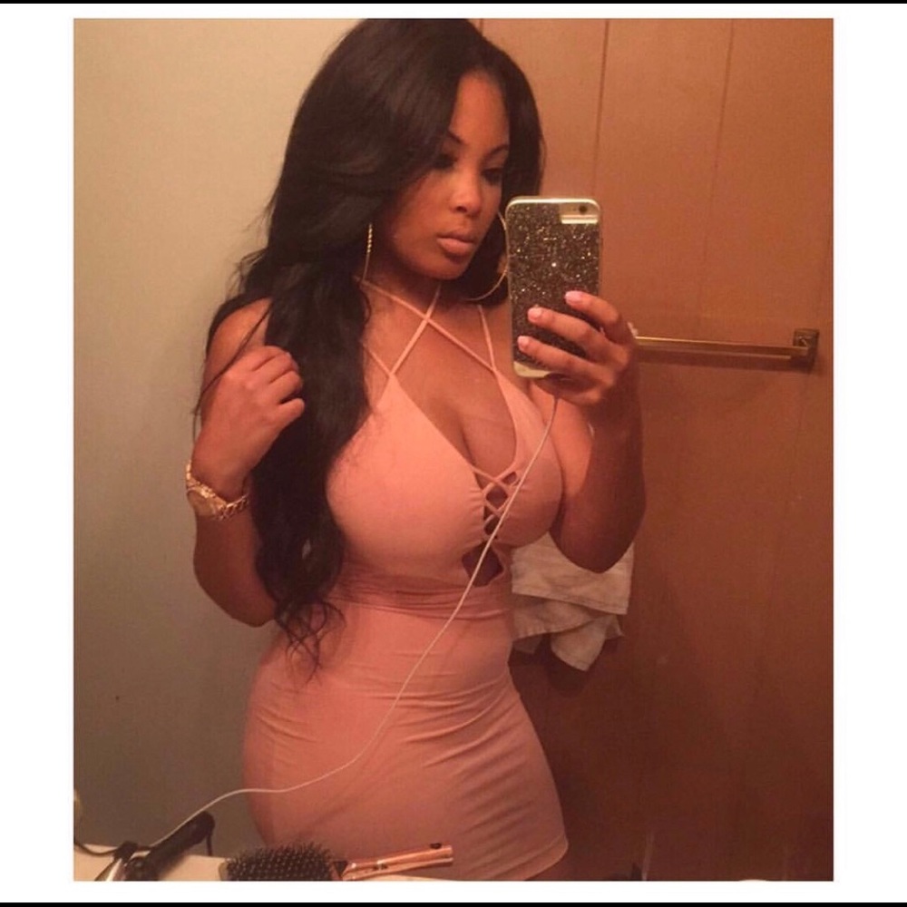 Peach dress!